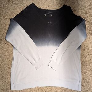Grey & Black Ombre Long Sleeve
